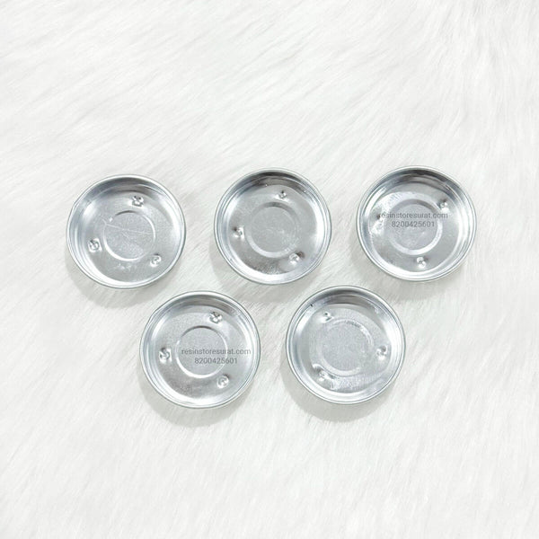 Aluminum T-Light Cups (5 Pcs)